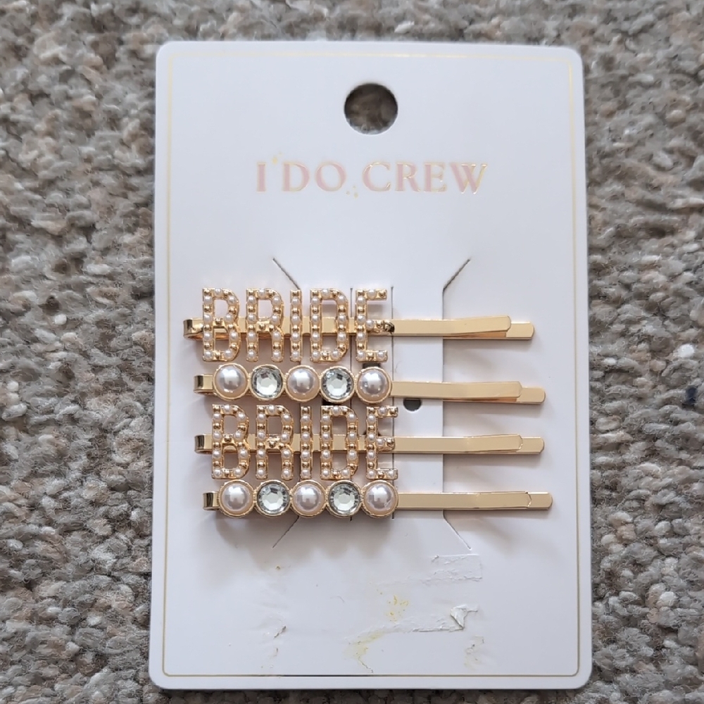 I Do Crew Gold Hair Pins